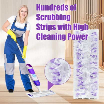 30 Pack Power Mop Refills Pad for Swiffer Power Mop, Disposable Spray Wet Pad Refills for Swiffer Power mop Multi-Surface &Wood Mopping Pad Refills