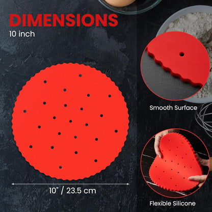 Pie Weights for Blind Baking 10" Tart Pan,Silicone Pie Weight for Baking Crust,Reusable Pies Crust Weights – for Pies/Tart/Quich– Food-Safe
