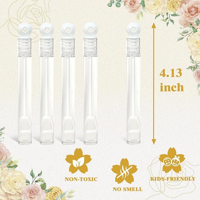 300 Count Bulk Mini Wedding Bubbles for Kids ＆ Guests, Wedding Send Off Reception Gift Ideas, Dance Floor Props Essentials, Party Favors Supplies Decorations for Engagement,Anniversaries,Celebration