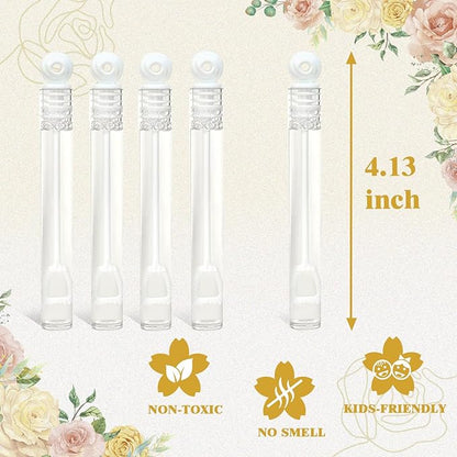 300 Count Bulk Mini Wedding Bubbles for Kids ＆ Guests, Wedding Send Off Reception Gift Ideas, Dance Floor Props Essentials, Party Favors Supplies Decorations for Engagement,Anniversaries,Celebration