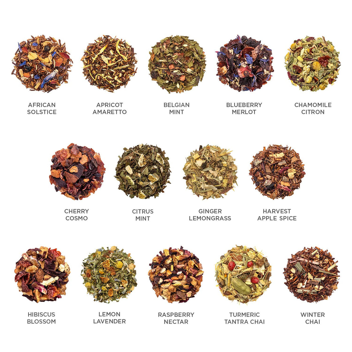 Tea Forte Herbal Tea Assortment Single Steeps Loose Leaf Premium Tea Gift Set Sampler, 28 Count