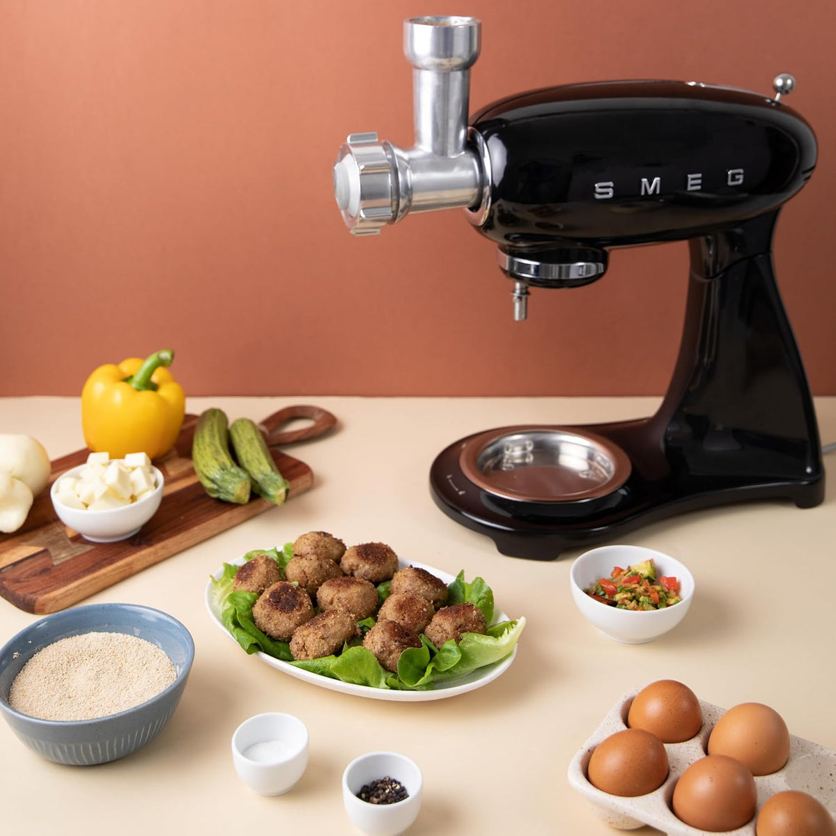 Smeg 50's Retro Stand Mixer (Black)