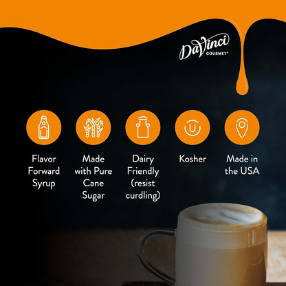 DaVinci Gourmet Classic Original Hazelnut Syrup, 25.4 Fluid Ounces