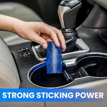 Multi-Purpose, Reusable and Eco-Friendly Hand-Held Cleaner for Hard-to-Reach Areas in Your Home and Car - Removes Debris, Pet Hair, Crumbs and More - 5 Pack