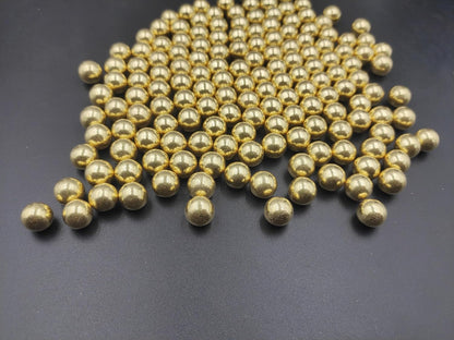 Gold Pearl Sugar Sprinkles 4.23 oz, 10mm Candy Pearls Ideal for Baking, Cake and Cupcake Toppers, Cookie Decoration, Ice Cream Topping, Wedding Shower Valentines Halloween Christmas