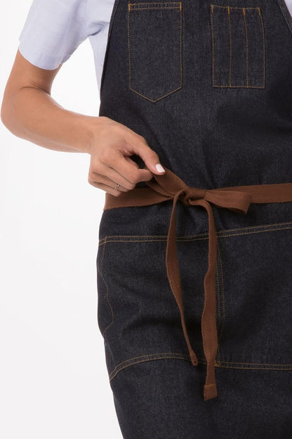 Chef Works Unisex Memphis Bib Apron