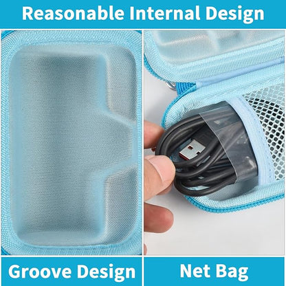 Portable Charger Power Bank Case for Swyop/for Feob/for Charmast/for JEJILL/for LanLuk/for VEGER/for iWALK/for Taegila/for Kuulaa and More Small Charging Battery Pack - Bag Only (SkyBlue)