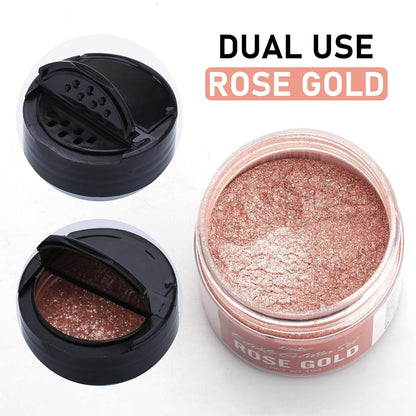 Edible Glitter - 30g Edible Luster Dust Metallic Food Grade Coloring Glitter for Drinks, Baking, Cake Decorating