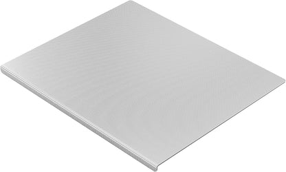 KORVOS Stainless Steel Cutting Board, 304 Stainless Steel Cutting Boards for Kitchen, Upgraded Anti-Scratch &amp; Anti-Slip Surface, Large Metal Board for Meat Fruits Vegetables Baking, 23.6" x 19.6"