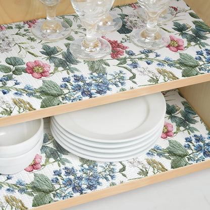 Shelf Liner for Kitchen Cabinets Non Adhesive Drawer Liner,Cabinet Liner for Shelves,Non Slip Kitchen Drawer Liners for Dresser,Waterproof Shelf Paper for Refrigerator,Cupboard,12In x 16.4FT