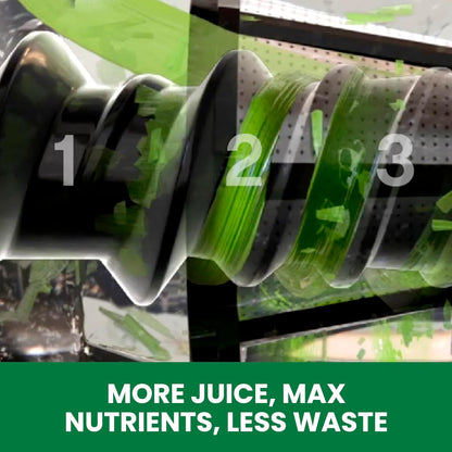 Omega Cold Press Juicer Machine, Vegetable and Fruit Juice Extractor and Nutrition System Makes Nut Milks Baby Food and Sorbets, Triple-Stage 80-RPM Slow Masticating Juicer, 200-Watts, Silver