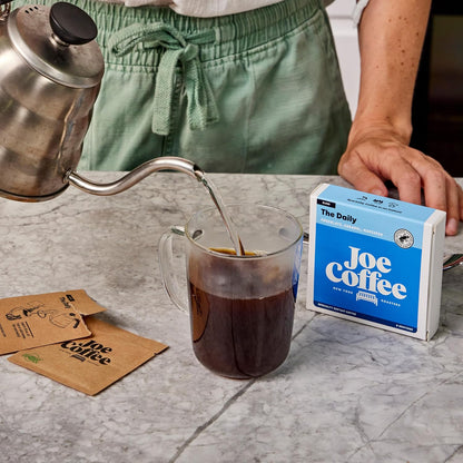 Joe Coffee Company - The Daily Specialty Instant Coffee Packets (6 Sachets), NYC Roaster, Kosher, Climate-Friendly