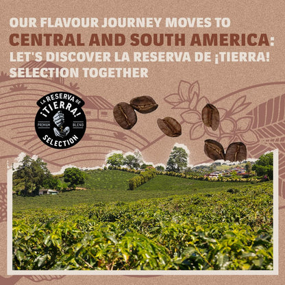 Lavazza Tierra! Selection Whole Bean Coffee Blend, Medium Roast, 2.2LB Bag, 100% Arabica, Rainforest Alliance Certified, sustainably grow