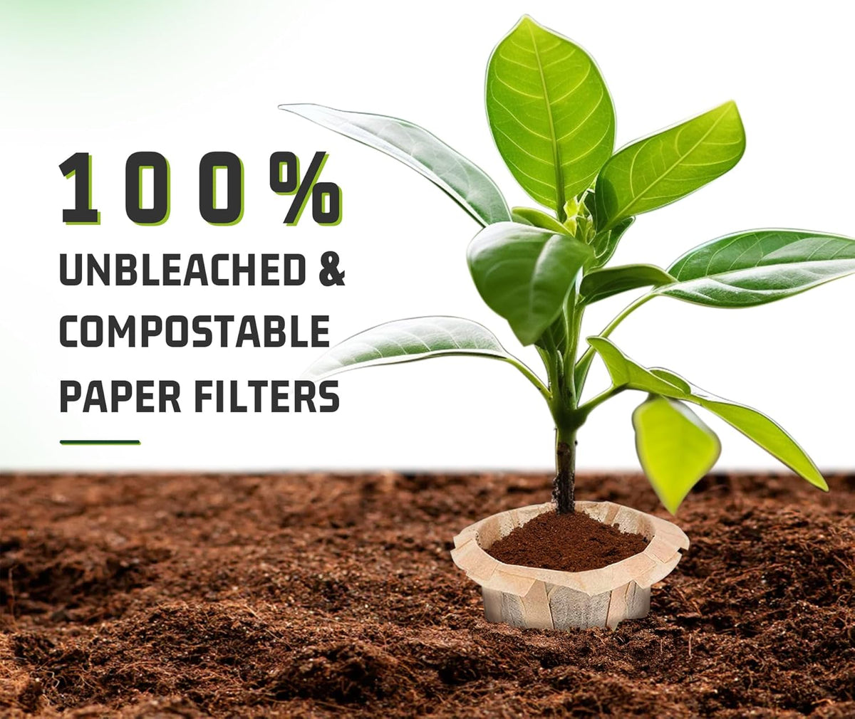 Vivi SKY Disposable K Cup Coffee Filters,200 Count Coffee Filter Paper Filters for Keurg Brewers Single Serve 1.0 and 2.0