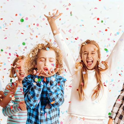 JOYIT Table Confetti 3.5 oz - Colorful Paper Confetti for Party Decorations, Celebrations, Birthdays, Weddings, and Events, Perfect for Tables, Parties, and Crafts