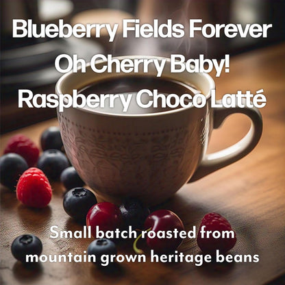 Maud's Blueberry, Cherry & Raspberry Chocolate Flavored Pods Bundle, 54 ct, Medium Roast Flavored Coffee in Recyclable Single Serve Pods