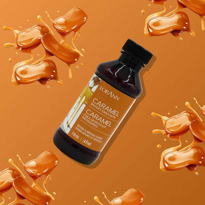 Lorann Oils Caramel Bakery Emulsion: Rich Caramel, Perfect for Boosting Sweet Caramel Notes in Cakes, Cookies & Desserts, Gluten-Free, Keto-Friendly, Caramel Extract Substitute Essential
