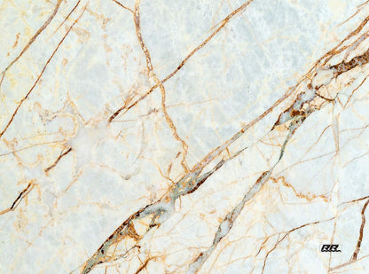 Rogue River Tactical White Brown Marbled Stone Pattern Textured Marble Art Kitchen Glass Cutting Board Modern Decorative Gift Abstract Wavy Contrast