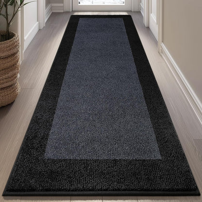 Machine Washable Kitchen Rug 32" x 72", Non Slip Indoor Door Rug, Absorbent Entrance Runner Rug for Bedroom, Hallway, Bathroom, Floor (Roll Packing)