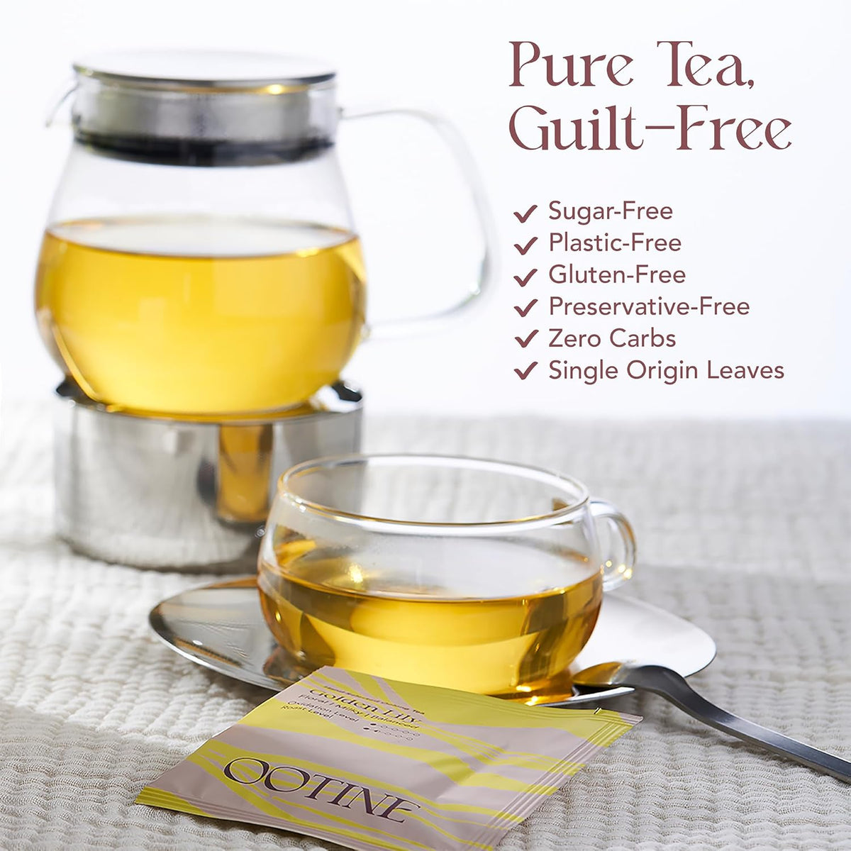 Ootine Oolong Tea Bags – Taiwan Tea Loose Leaf Gift Set (3 Flavors, 9 Pyramid Sachets), Individually Wrapped, Handcrafted