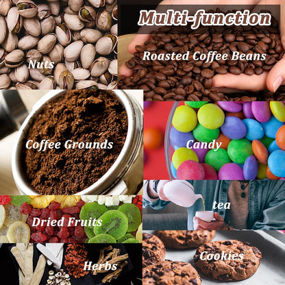 Coffee Bags with Valve (50 PCS,16oz/1lb) Blue High Barrier Aluminum Foil Flat Bottom Standing Coffee Beans Storage Packaging Bags