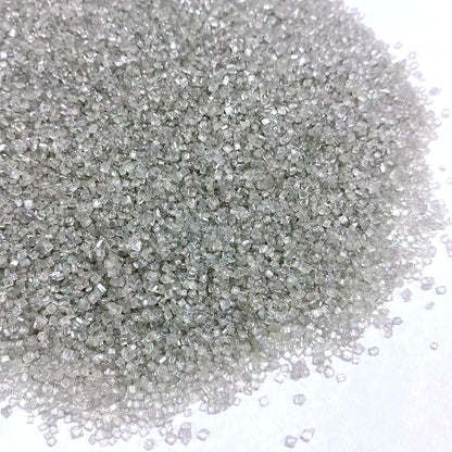Sentovac Sliver Sanding Sugar for Baking Edible Sparkling Sugar Sprinkles Coarse Sugar Crystals for Baking Topping Cake Cookie Cupcake Topper Ice Cream Decoration Supplies 3.2 OZ