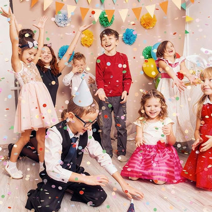 JOYIT Table Confetti 3.5 oz - Colorful Paper Confetti for Party Decorations, Celebrations, Birthdays, Weddings, and Events, Perfect for Tables, Parties, and Crafts