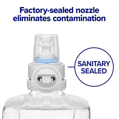 PURELL HEALTHY SOAP Mild Foam, Fragrance Free, 1200 mL Foam Hand Soap Refill for PURELL CS8 Automatic Soap Dispenser (Pack of 2) – 7874-02 - Manufactured by GOJO, Inc.
