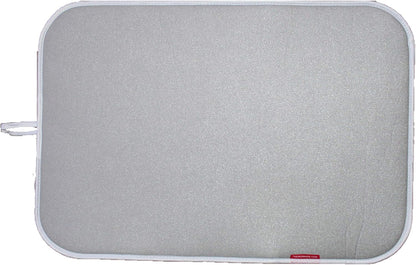 TheIronMate - Premium Ironing Pad, Designed Especially for Quilters and Crafters, Small (14in x 17in with Loop, Silver)