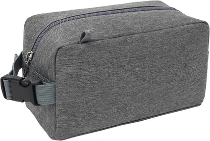 FlowFly Small Insulated Lunch box Portable Soft Bag Mini Cooler Thermal Meal Tote Kit with Buckle for Work, GreyWithBuckle