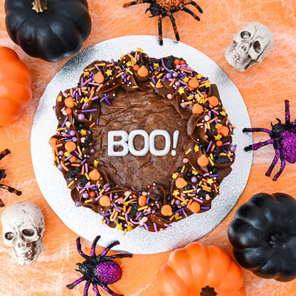 Sweets Indeed Toil & Trouble Halloween Sprinklefetti Mix – 4 oz Jar, Sprinkles with Pumpkins, Bats, Jimmies, Nonpareils, Sugar Pearls & Quins