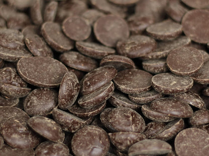 Sugar Free Chocolate Discs by Its Delish, 1 Lb Bag | Dark Chocolate Meltables For Baking & Confectionery, Pastry Chefs, Chocolatiers, Home Bakers & Sweet Snacking | Non-Dairy, Vegan, Kosher Parve