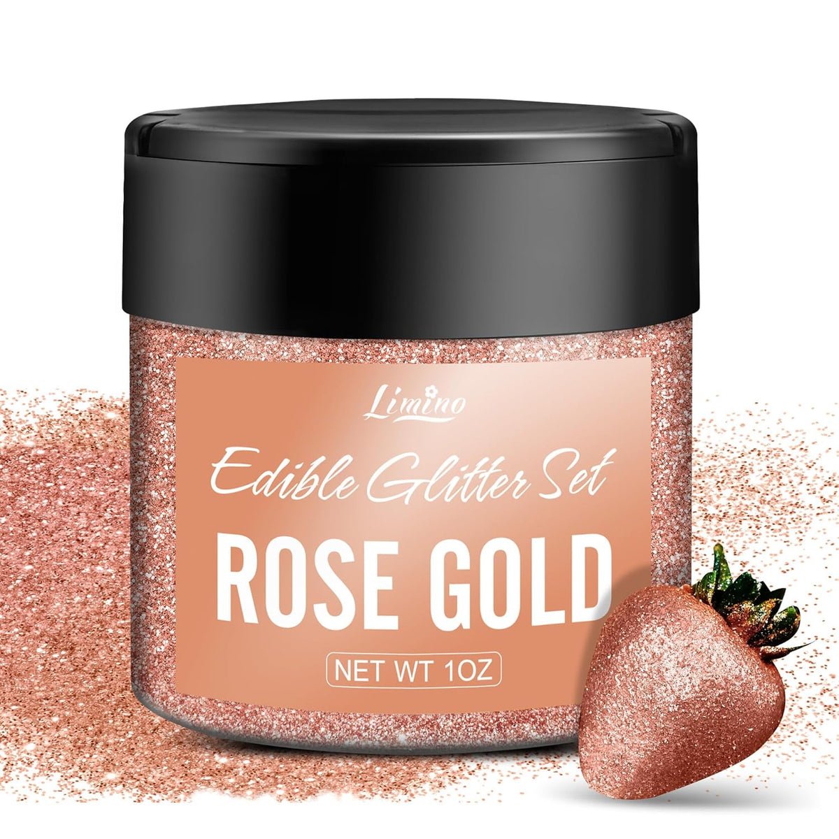 Edible Glitter - 30g Edible Luster Dust Metallic Food Grade Coloring Glitter for Drinks, Baking, Cake Decorating