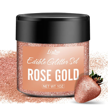 Edible Glitter - 30g Edible Luster Dust Metallic Food Grade Coloring Glitter for Drinks, Baking, Cake Decorating