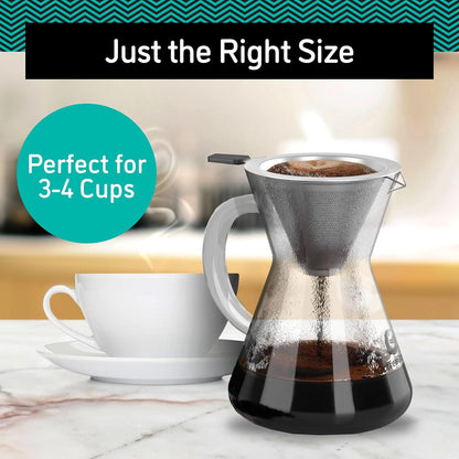 Coffee Gator Pour Over Coffee Maker - 14oz