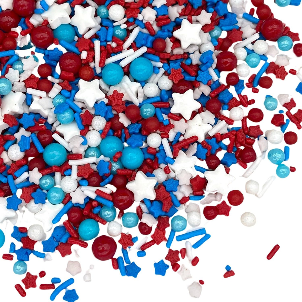 Sprinkles, Blue Sprinkle, 4 Ounces, Jimmies, Sprinkle, Manvscakes, Chocolate Flavor, Non Toxic