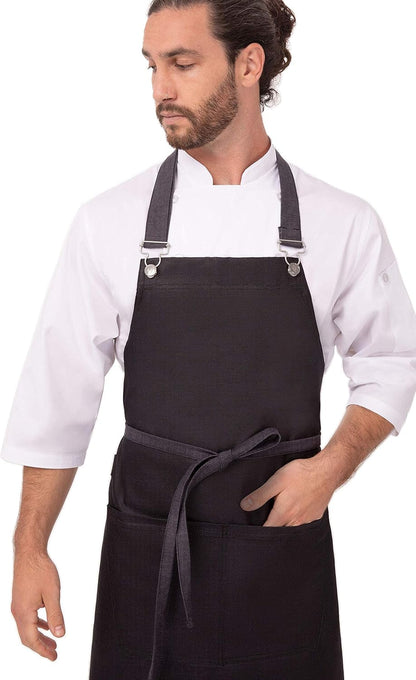Chef Works Unisex Boulder Bib Apron