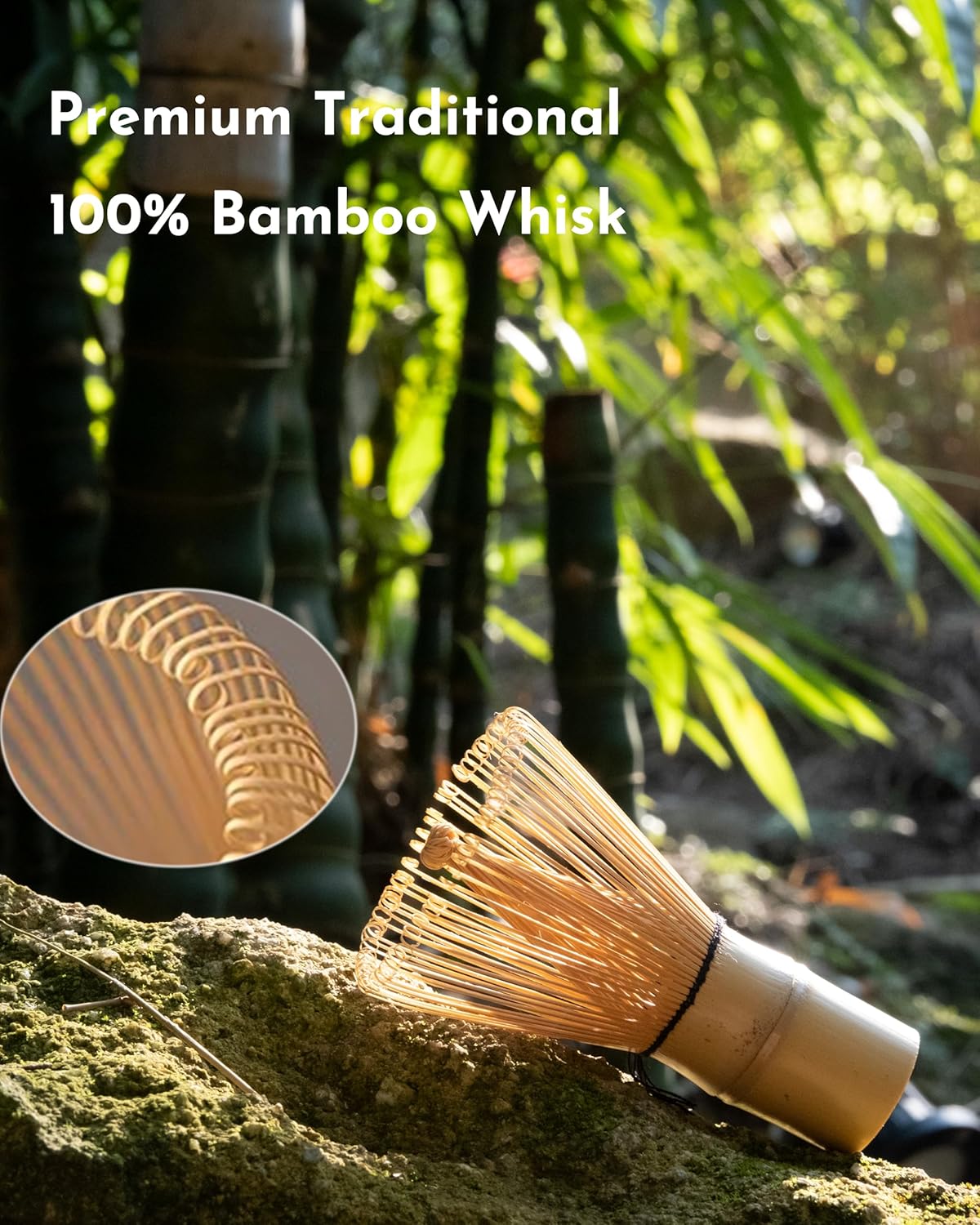 Matcha Whisk Set,Matcha Set,Matcha Kit,Matcha Bowl with Spout,Scoop,Sifter,Bamboo Whisk,Chasen Holder,Unique Gifts for Women Grifend