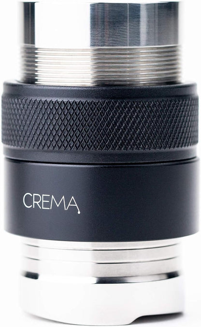 Crema Coffee Products 39.25mm Hand Tamper & Coffee Distributor V2, Compatible with Breville Portafilters, Double-Sided, Adjustable Depth Tool