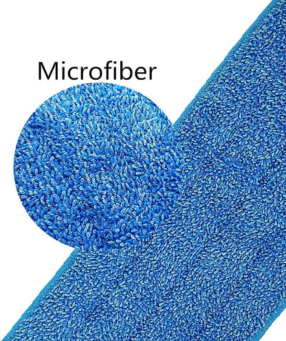 Microfiber Spray Mop Replacement Heads for Wet/Dry Mops Floor Cleaning Pads Compatible with Bona Floor Care System (5 Pack )