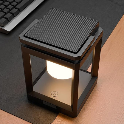 Outdoor Table Lamp, 3-Level Brightness LED Solar Table Lamp, Solar Lanterns Outdoor Waterproof Hanging for Patio Walking Reading Camping