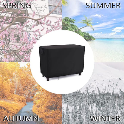 55 Inch Outdoor Furniture Cover for Keter Unity XL Portable Table, Waterproof Patio Rectangle Table Covers,Outdoor Pizza Oven Grill Cover