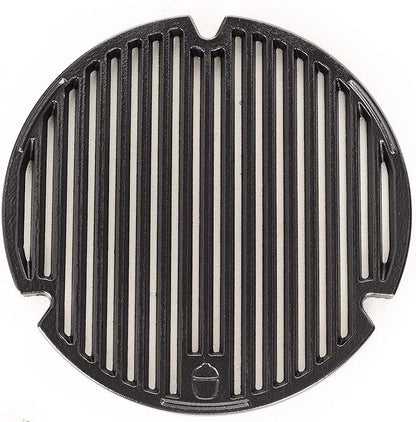 Kamado Joe KJ13RH 13.5 inch Portable Charcoal Grill, Blaze Red - Includes KJ15080420 Grill Cover, Black & Cast Iron Sear Plate (KJ15090620) for Classic Joe and Joe Jr Grills