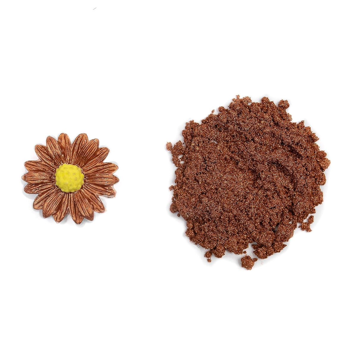 Copper Edible Luster Dust, 6 Grams Food Grade Cake Dust Shimmer Powdered, Edible Metallic Powder Food Coloring for Cake Decorating, Chocolates