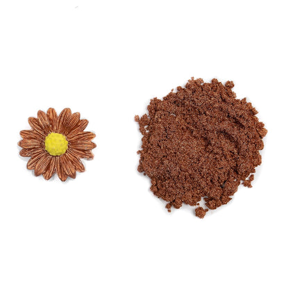 Copper Edible Luster Dust, 6 Grams Food Grade Cake Dust Shimmer Powdered, Edible Metallic Powder Food Coloring for Cake Decorating, Chocolates