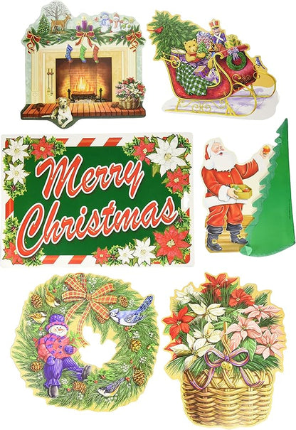 Christmas Decorama Party Accessory (1 count) (10/Pkg)