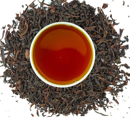 U.S. Wellness Naturals Irish Breakfast Tea, Smooth, Rich & WELL-ROUNDED loose leaf tea, 110+ cups, 8oz, 100% Organic Ceylon (2 Estate Blend)