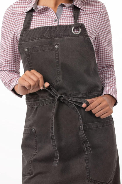 Chef Works Unisex Dorset Bib Apron