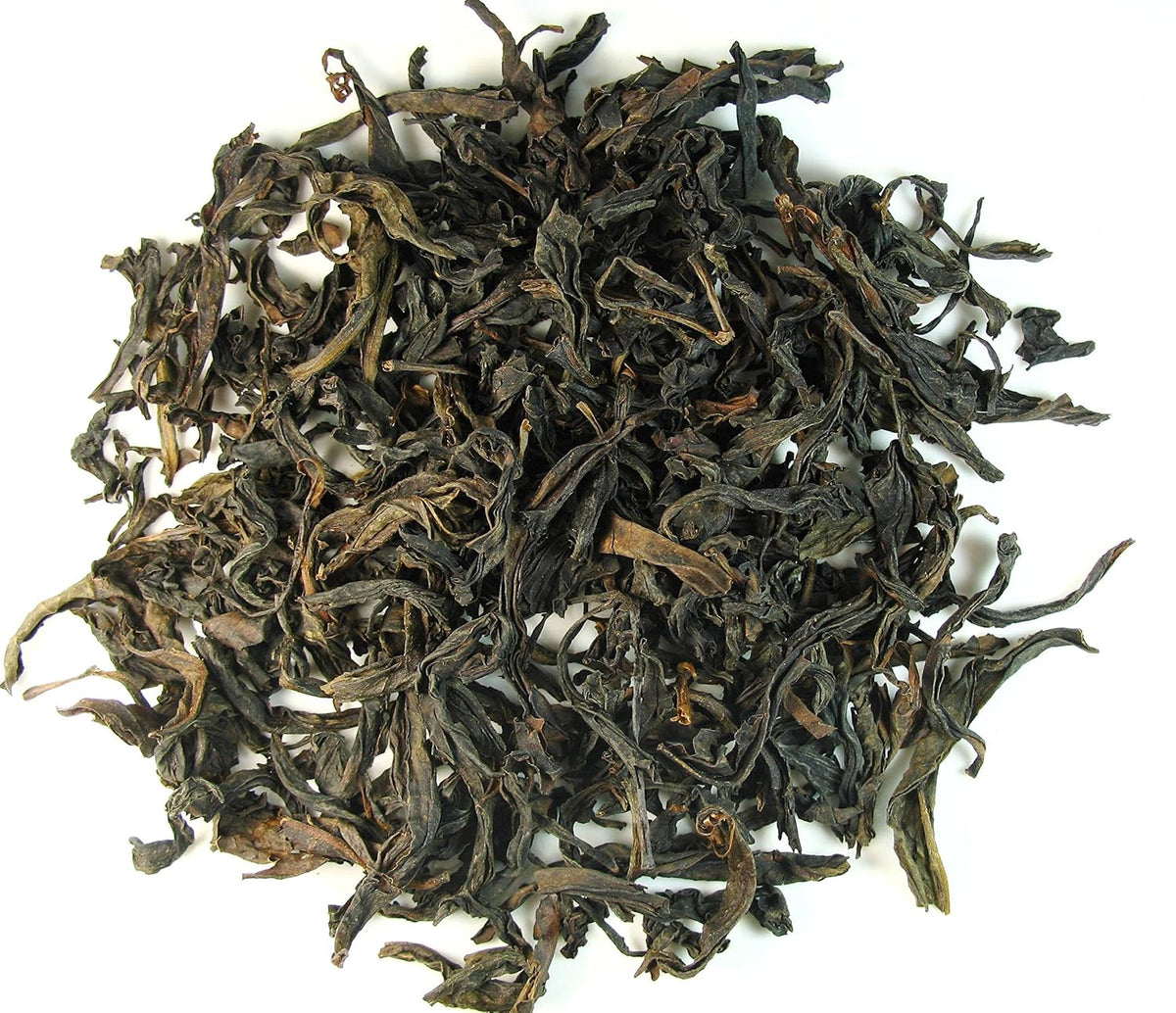 Organic Wuyi Oolong Tea Water Sprite Tea, Dark oxidized Oolong tea with smoky and deep introductory notes – 4 Oz Bag