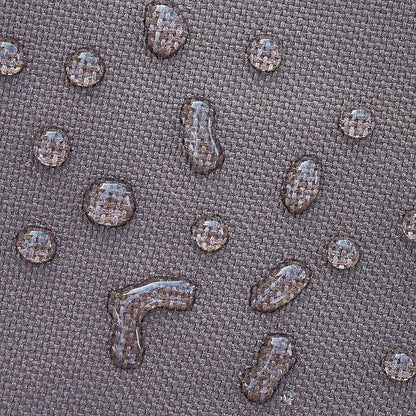 DUCKCOVERS Ultimate Waterproof Rectangular/Oval Patio Table with Chairs Cover, 125 Inch